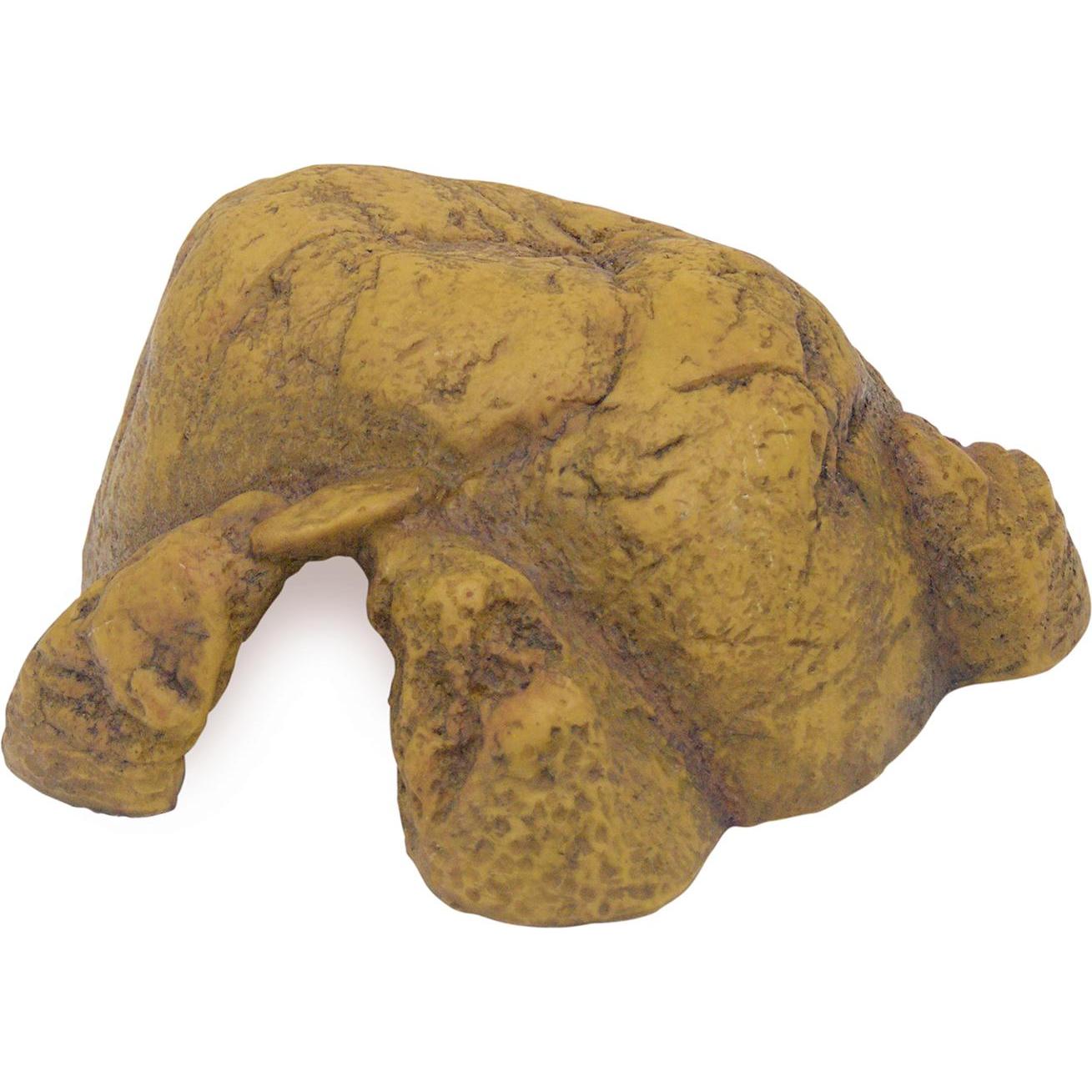 Cachette naturelle pour reptiles - EXO TERRA - Taille S - Marron - Résine