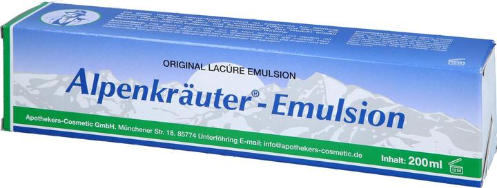 Produktbild Axisis LACÚRE Alpenkräuter-Emulsion, 200 ml Lösung (Körpercreme, 200 ml)