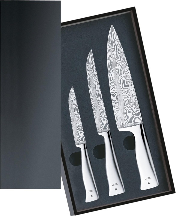 Produktbild WMF Grand Gourmet Damasteel® Messer-Set, 3-teilig (20 cm)