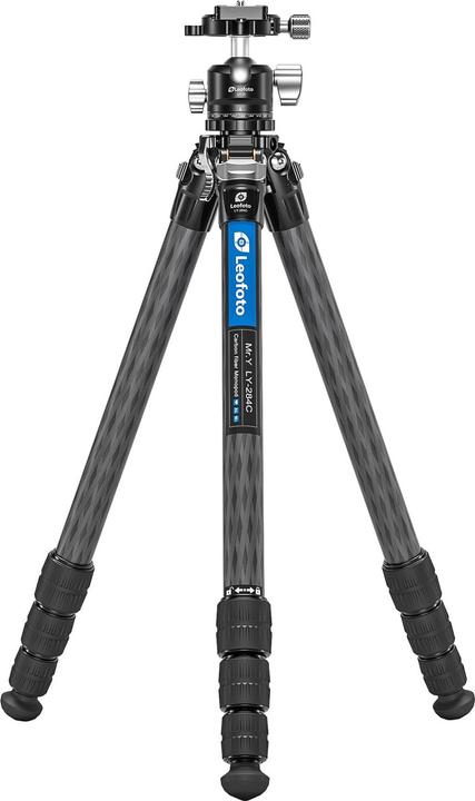 Produktbild Leofoto Carbon Stativ LY-284C mit 30mm Kugelkopf (Set) (Metall, Carbon)