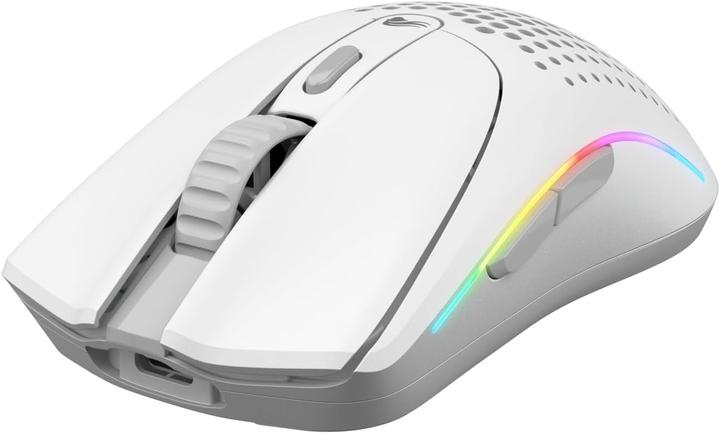 Actual product image Glorious Model O 2 Mini Wireless Gaming Mouse, White (Matte) (Cable, Wireless)