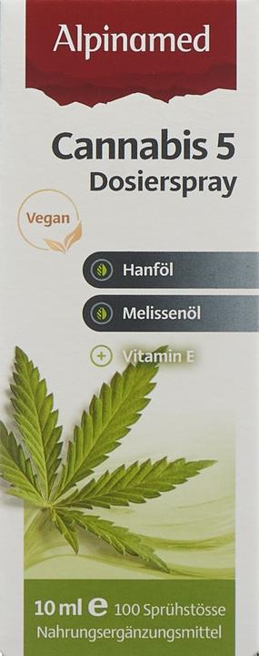 Produktbild Alpinamed Cannabis 5 (1 Stück, Spray, 100 g)
