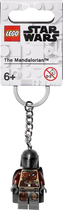 Actual product image LEGO Star Wars key ring with the Mandalorian (854124)