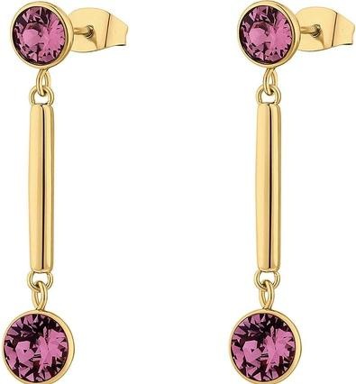 Immagine prodotto Brosway Incantevoli orecchini placcati oro con cristalli Affinity BFF167