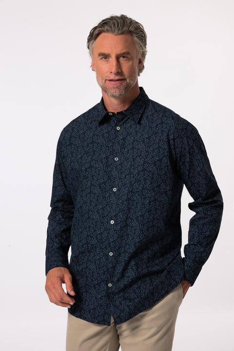 Produktbild Boston Park Hemd, Langarm, Kentkragen, floraler Print, Comfort Fit (XL)