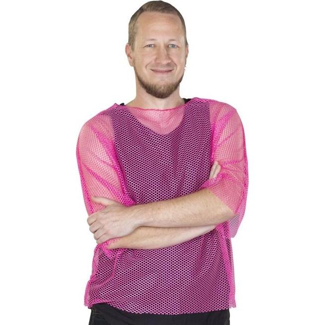 MICA Festival Netzoberteil - für Herren - pink