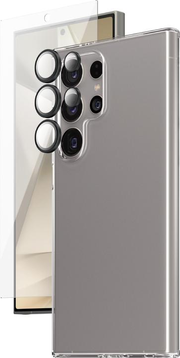 Productafbeelding Safe Rand tot rand glas + behuizing (1 Stuk, Samsung Galaxy S24 Ultra)