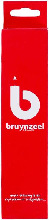 Actual product image Bruynzeel Hb Schwarz-Rot Graphitstift mit Radiergummi (HB, 1x)