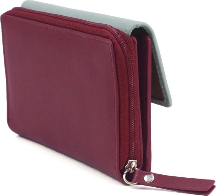 Actual product image Eastern Counties Leather Far leather wallet block colours