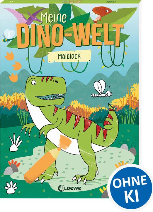 Produktbild Loewe Meine Dino-Welt - Malblock
