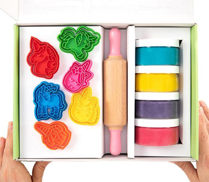 ChildGen Modelliermasse 17 Stück Einhorn