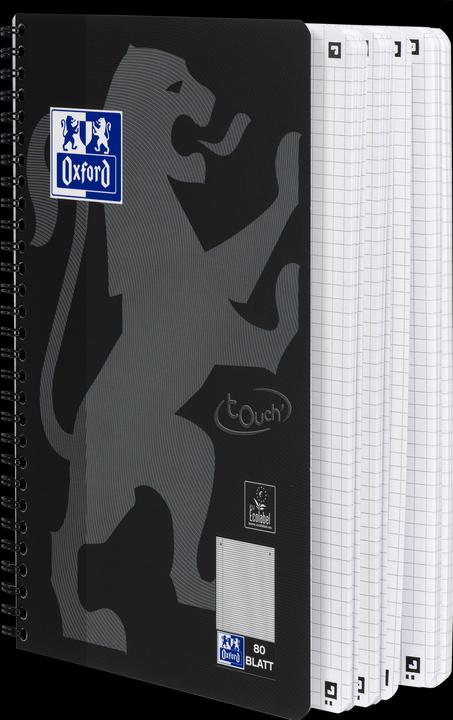 Produktbild Oxford Collegeblock (B5, Kariert, Harter Einband)