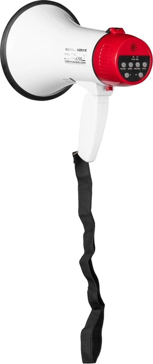 Actual product image Vonyx Megaphon MEG018, Nennleistung: 18 W, Prinzip: Aktiv (Megaphone)