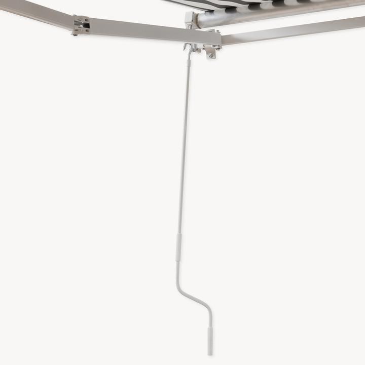 Produktbild En.Casa Markise Bitonto 300x250 cm Grau/Weiss (3 m)