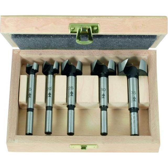 Fisch, Bohrereinsatz, Forstnerbohrersatz D7483G 5-tlg.15-35x60/90mm (35 Millimeter)