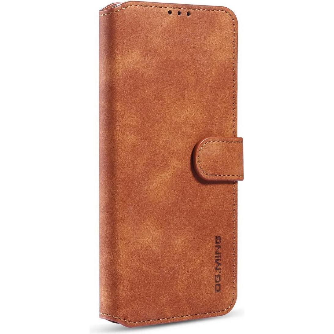 König Design Hülle Handy Schutz für Samsung Galaxy A52 4G 5G A52s Case Cover Tasche Braun Neu (Samsung Galaxy A52, Samsu...