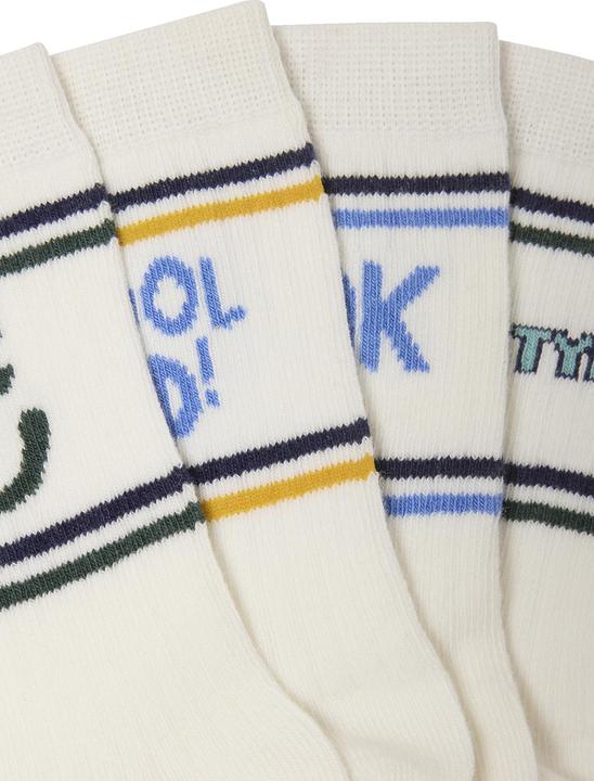 Immagine prodotto Vertbaudet 4er-Pack gerippte Jungen Sportsocken (confezione da 4, 27 - 30)