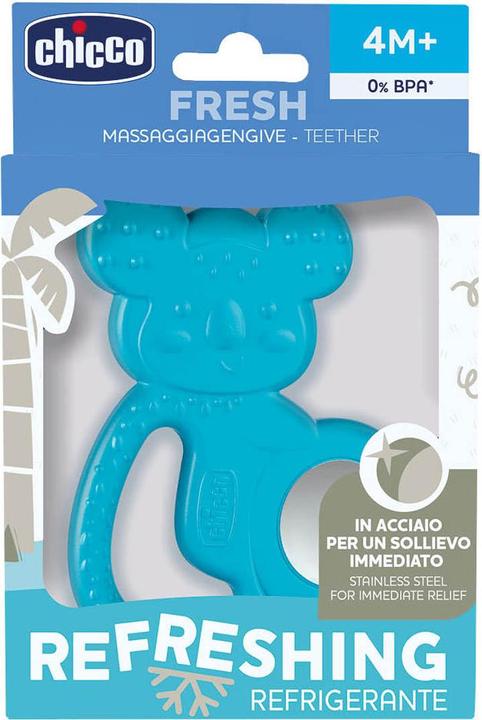 Image du produit Chicco Kühlbeissring mit Edelstahlabsatz KOALA BOY 4m+