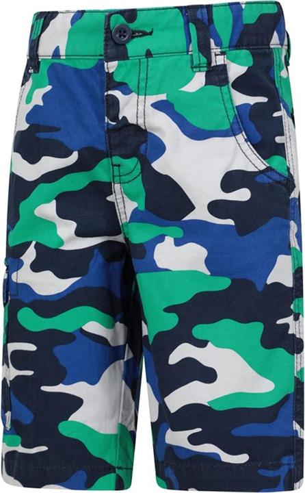 Actual product image Mountain Warehouse Childrens/Kids Camo Cargo Shorts (140)