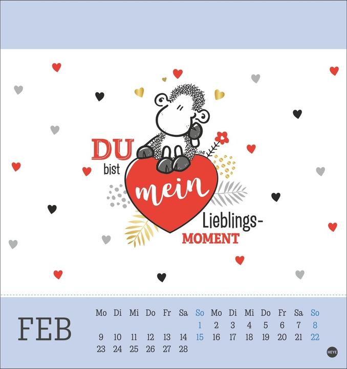 Produktbild sheepworld Postkartenkalender 2026 (16 x 17 cm, Harter Einband, Deutsch)