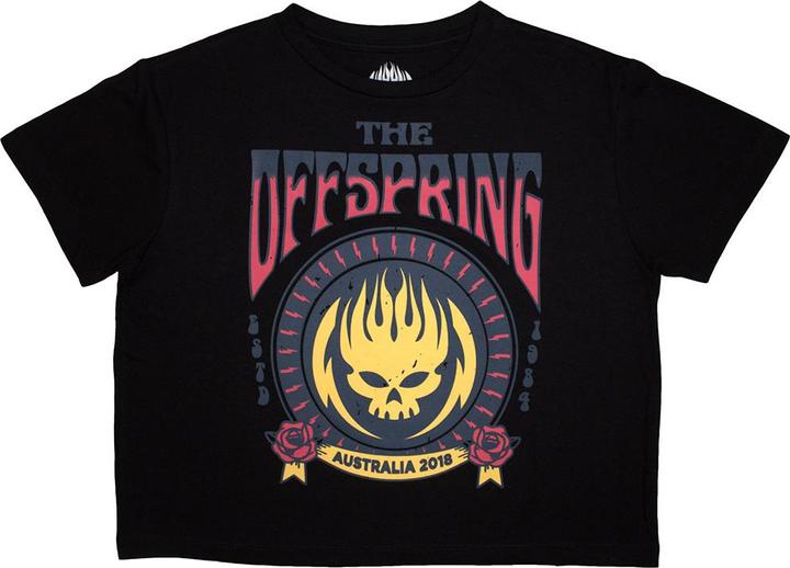 The Offspring Australia 2018 Crop Top (Girlie)