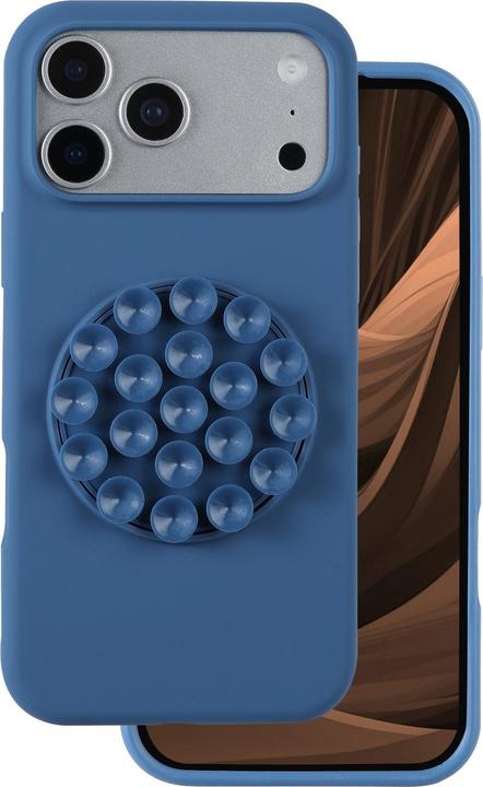 Produktbild OEM Silicone Stick case for iPhone 17 Pro 6,3" blue (Apple iPhone 17 Pro)