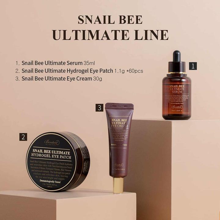 Actual product image Benton Snail Bee Ultimate Hydrogel Eye Patch (Eye patches)