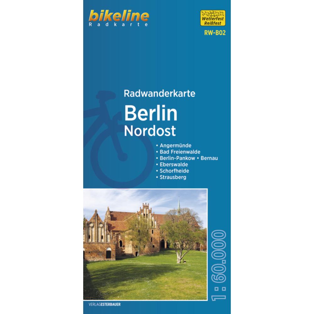 bikeline Radwanderkarte Berlin Nordost, Landkarte