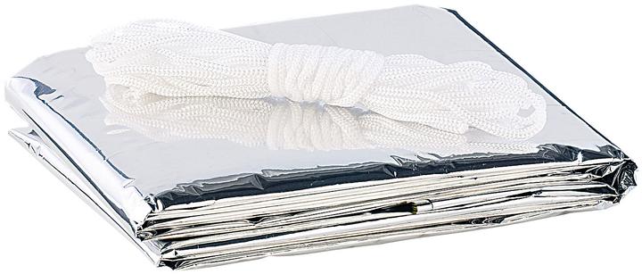 Produktbild Semptec Notfall-Zelt für 2 Personen, ultraleicht, hitzeabweisend, kältedämmend (0.20 kg, 2 Personen)