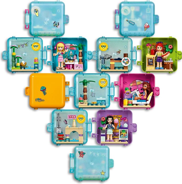 Actual product image LEGO Stephanie's summer cube beach party (41411, LEGO Friends)