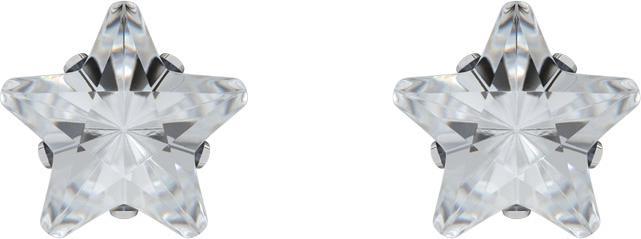 Image du produit Studex Sensitive Boucles d'oreilles Tiffany Zirconia étoile (Acier inoxydable)