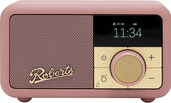 Actual product image Roberts DAB+ Radio Revival Petite 2 Dunkelpink (DAB, DAB+, FM, Bluetooth)
