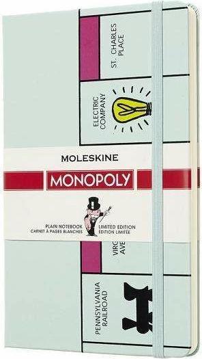 Actual product image Moleskine MONOPOLY - Notebook (A5, Checked, Hardcover)