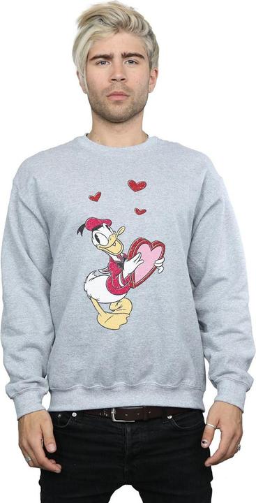 Produktbild Disney Donald Duck Love Heart Sweatshirt (M)