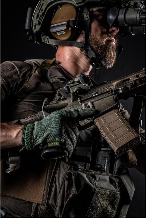 Actual product image Mechanix Wear Gloves Mechanix The Original® Olive Drab 9 / M size. Velcro, artificial leather, TrekDry® (M)