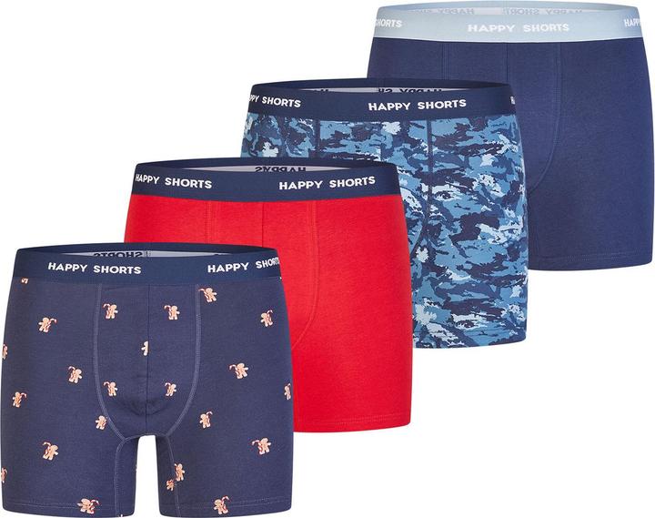 Produktbild Happy shorts Boxer Christmas (4er Pack)