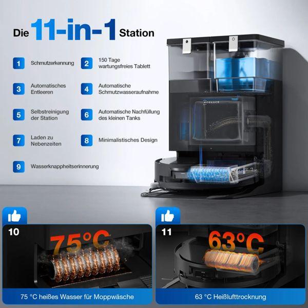 Produktbild Ecovacs X8 Omni (Saugwischroboter)