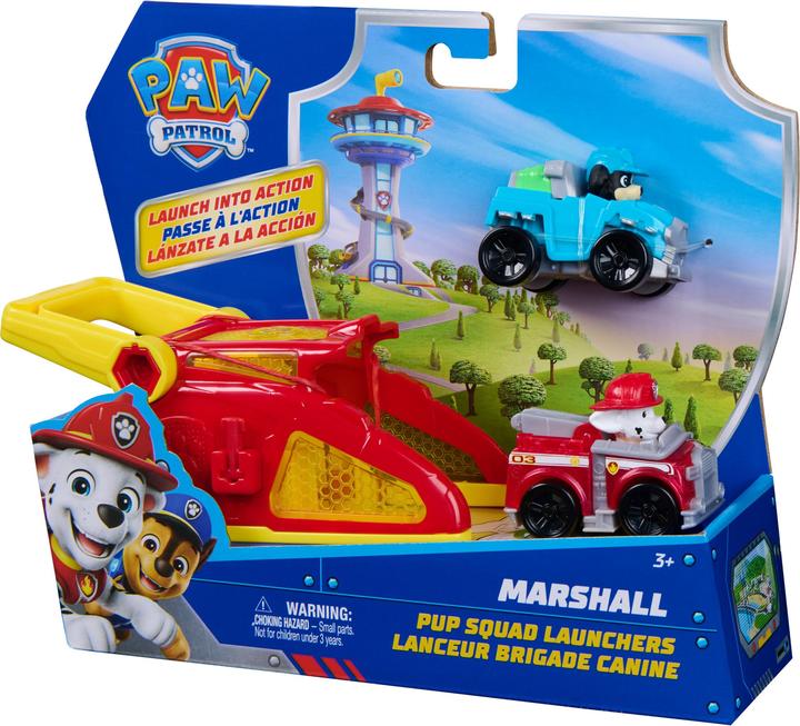 Produktbild Spin Master Paw Patrol Pup Squad Launchers Marshall