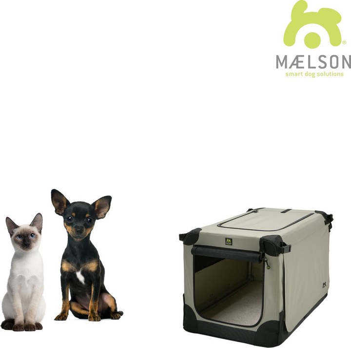 Actual product image Maelson Foldable dog / transport box (Dog, Cat, Washable, Foldable)