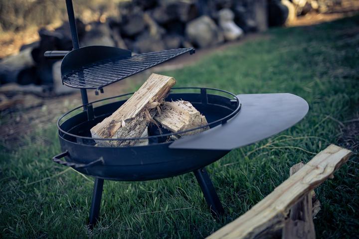 Immagine prodotto Barebones Seitentisch Cowboy Fire Pit Grill 23" (38 cm)