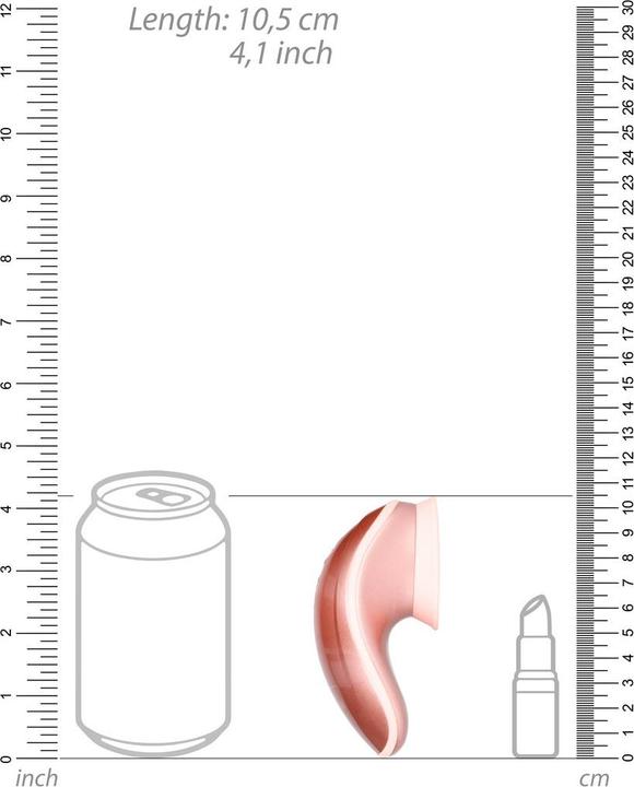 Actual product image Doc Johnson Innovation Twitch Hands free Suction & Vibration