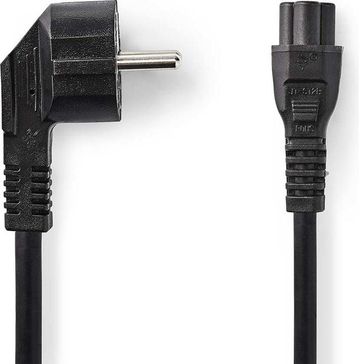 Immagine prodotto Nedis Cavo di alimentazione | Spina di messa a terra | IEC-320-C5 | Angolare | Dritto | Nichelato | 3,00 (3 m)