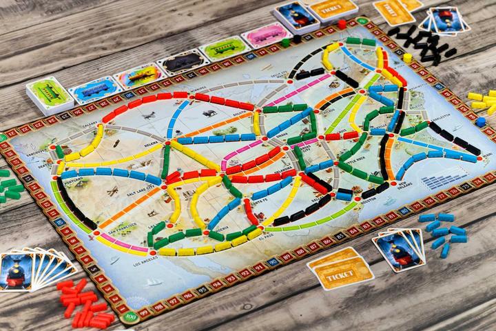 Actual product image Days of Wonder Ticket to Ride 2025 Refresh (ENG) (English, 2 - 5 Players)