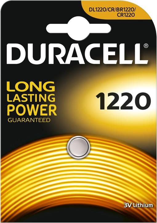 Produktbild Duracell Electronics (1 Stk., CR1220, 35 mAh)