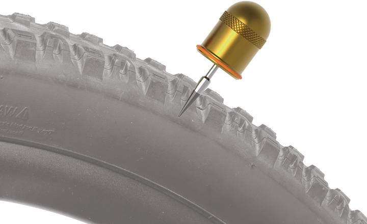 Image du produit Topeak Tubi Pod, pod en aluminium avec Air Stopper & Kit de réparation de pneus Tubeless