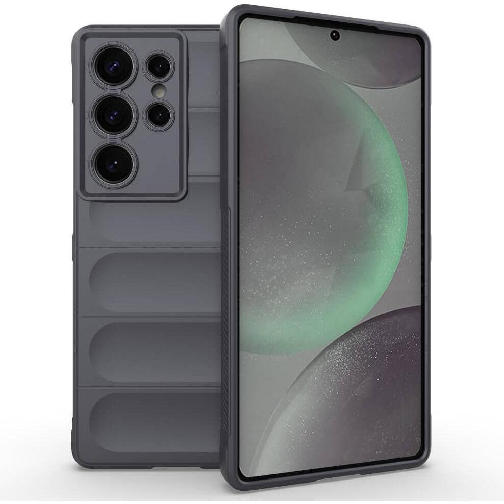 Cover-Discount Galaxy S25 Ultra - Rugged Protective Hülle (Samsung Galaxy S25 Ultra), Smartphone Hülle, Grau