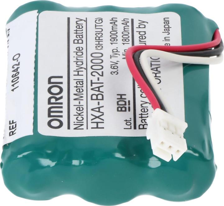 Actual product image AccuCell Battery Omron Healthcare HBP-1300 HPM-1300 Blood Pressure Monitor Type HXA-BAT2000 9065797-O