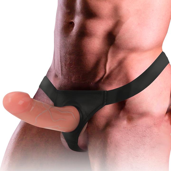 Actual product image Intense Hollow Strap-On Extender 16 X 3 cm