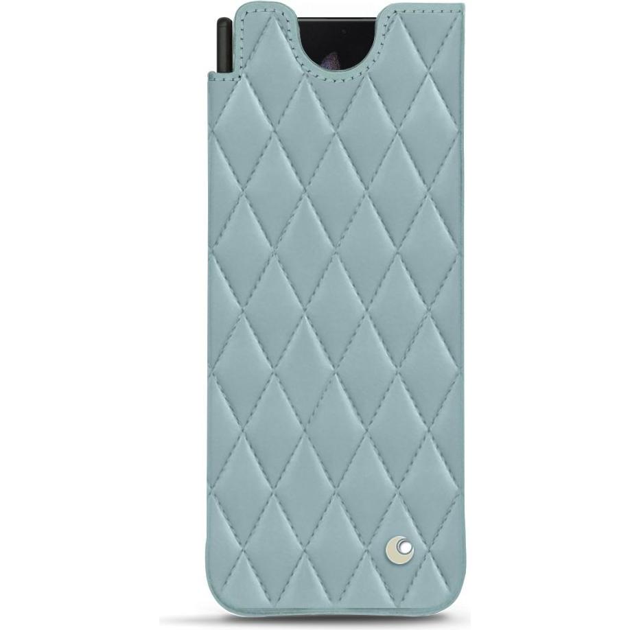 Noreve Lederschutzhülle (Samsung Galaxy Z Fold3), Smartphone Hülle, Blau