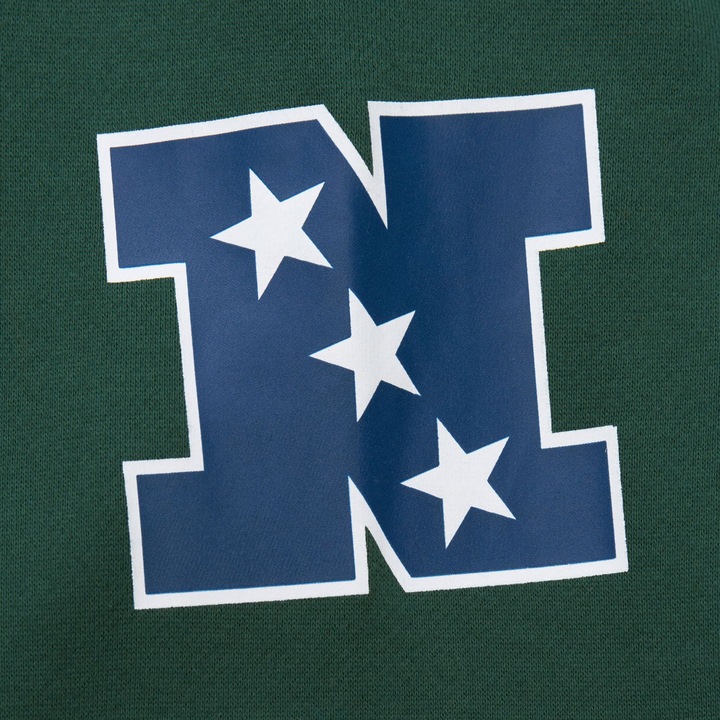 Actual product image Mitchell & Ness BACKPRINT Pullover Green Bay Packers - S (S)